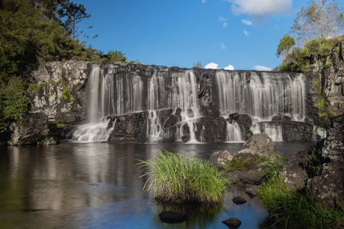 Waterfall and River