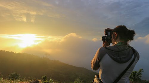 sunrise and mist 