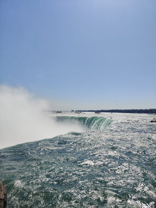 The Top of the Niagara Falls, New York, United States 