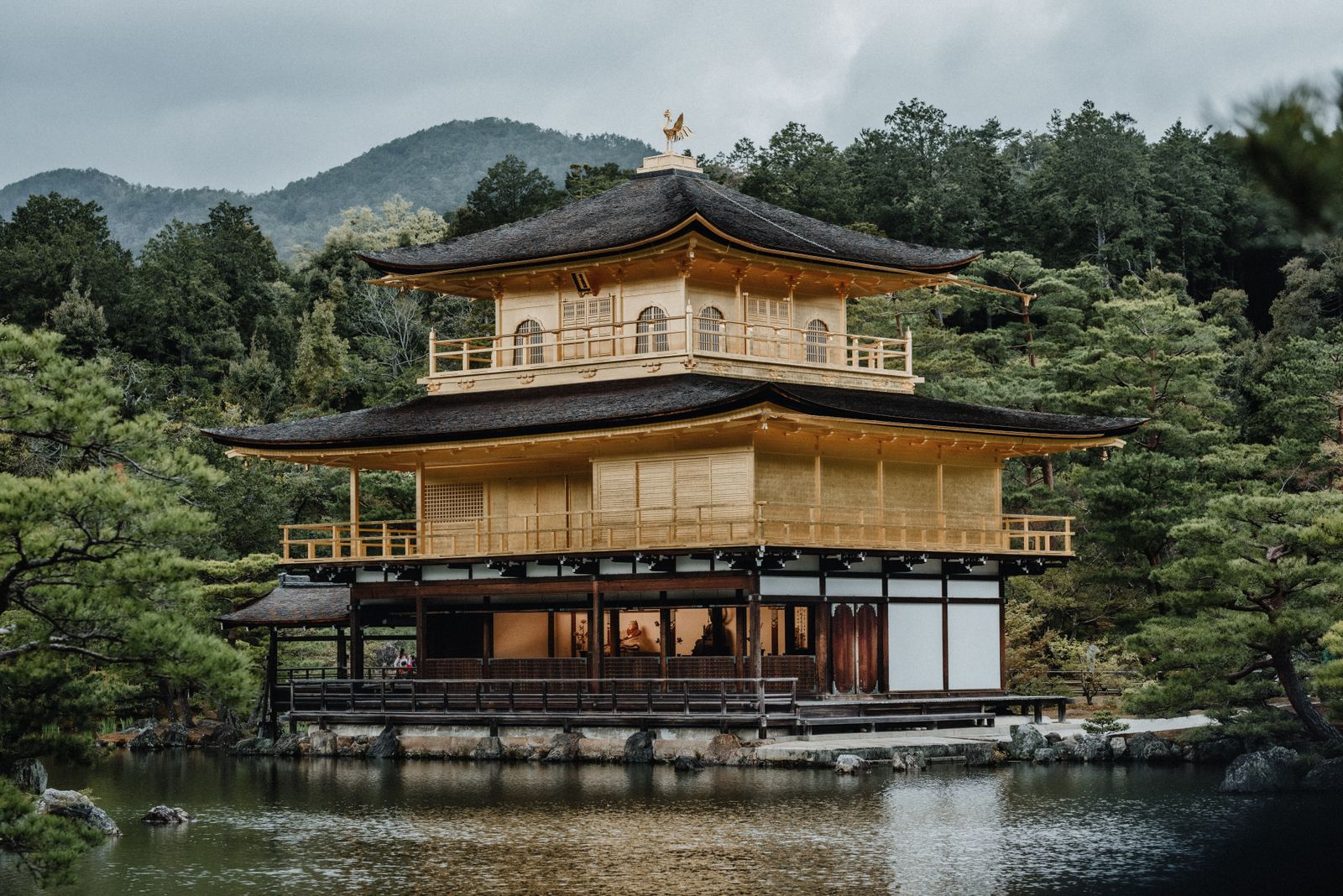 Rural Japanese mountain landscape