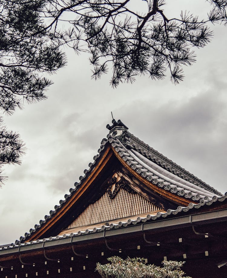 Facade And Roof Of Pagoda