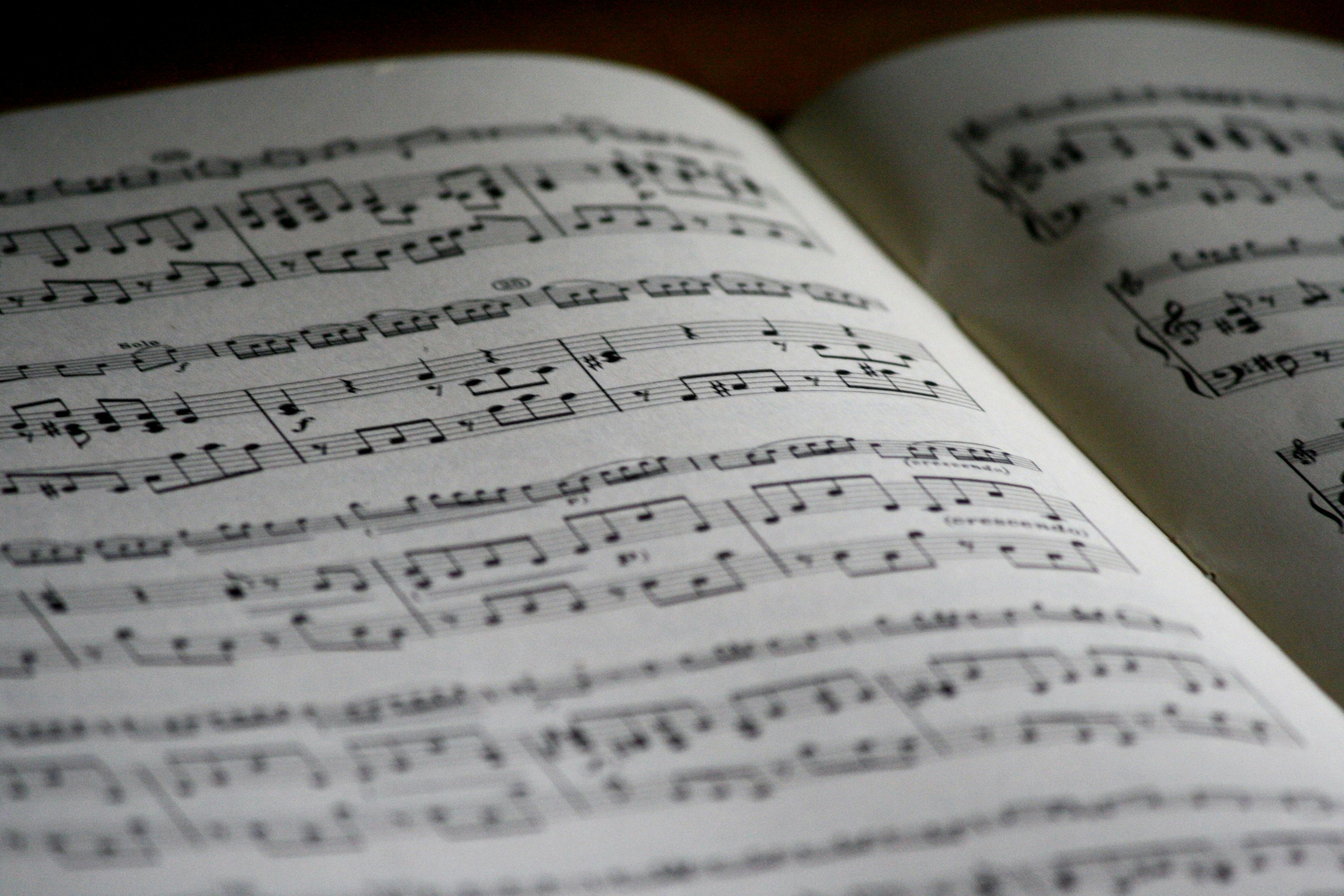 sheet music desktop wallpaper