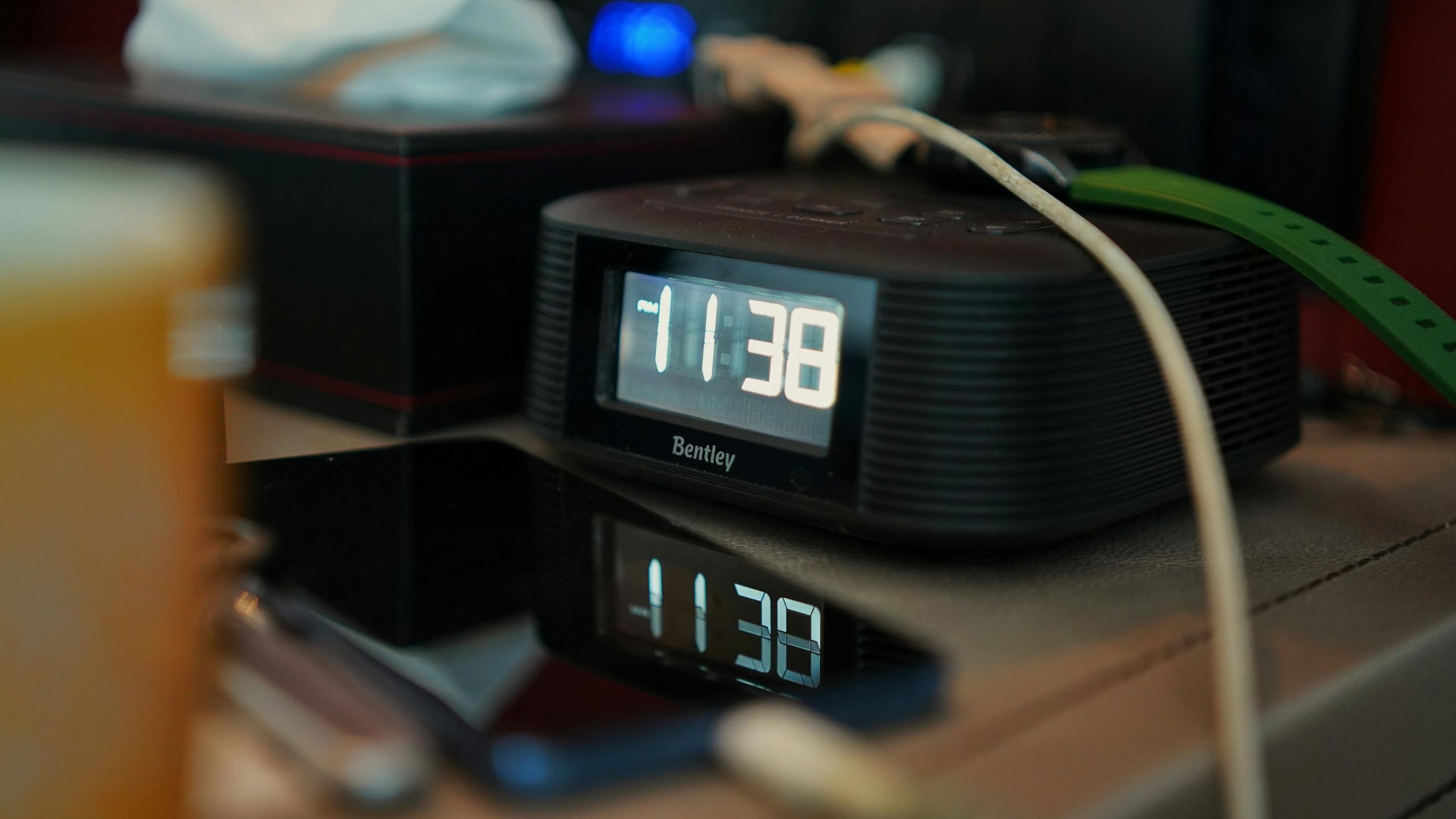 Digital Clock on Table · Free Stock Photo