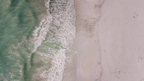 Gratis lagerfoto af bølger, dronefotografering, droneoptagelse