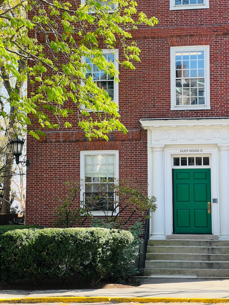 Entrance To The Eliot House Dormitory