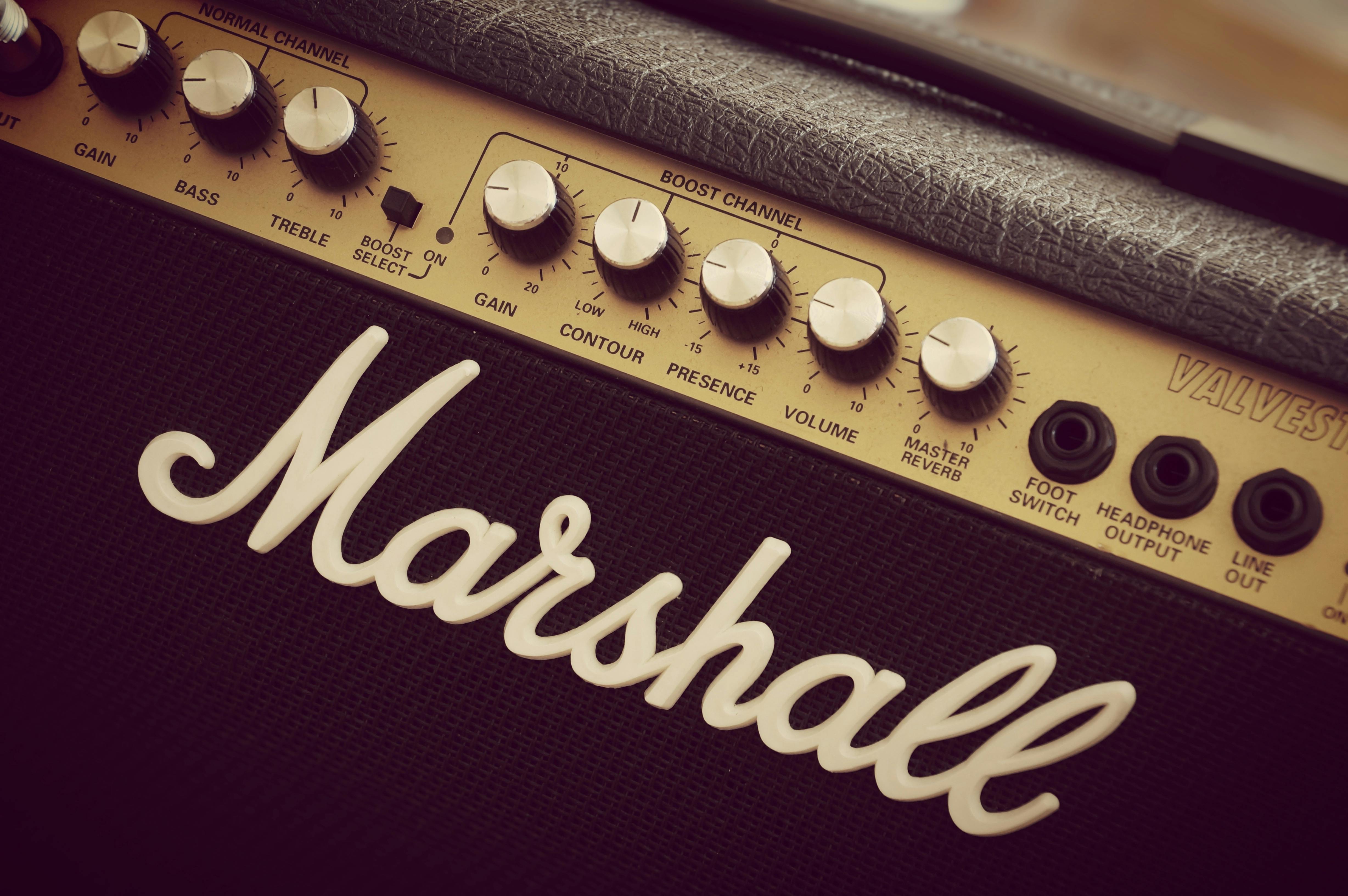 Marshall Amp black and white marshall music amp HD wallpaper  Peakpx