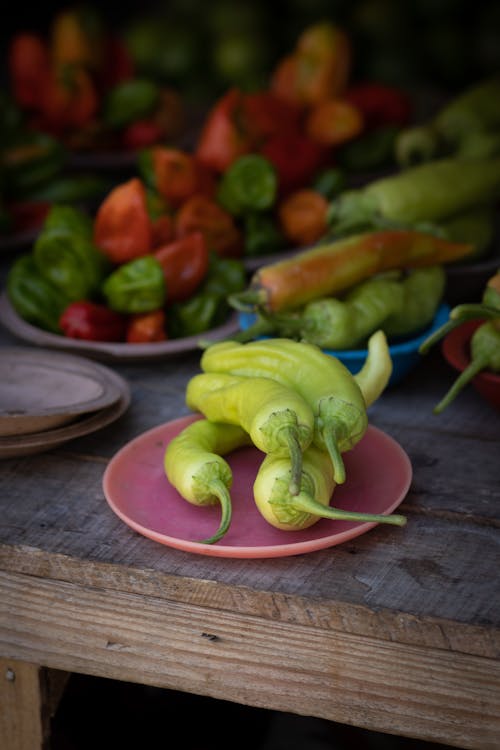 Close up of Peppers