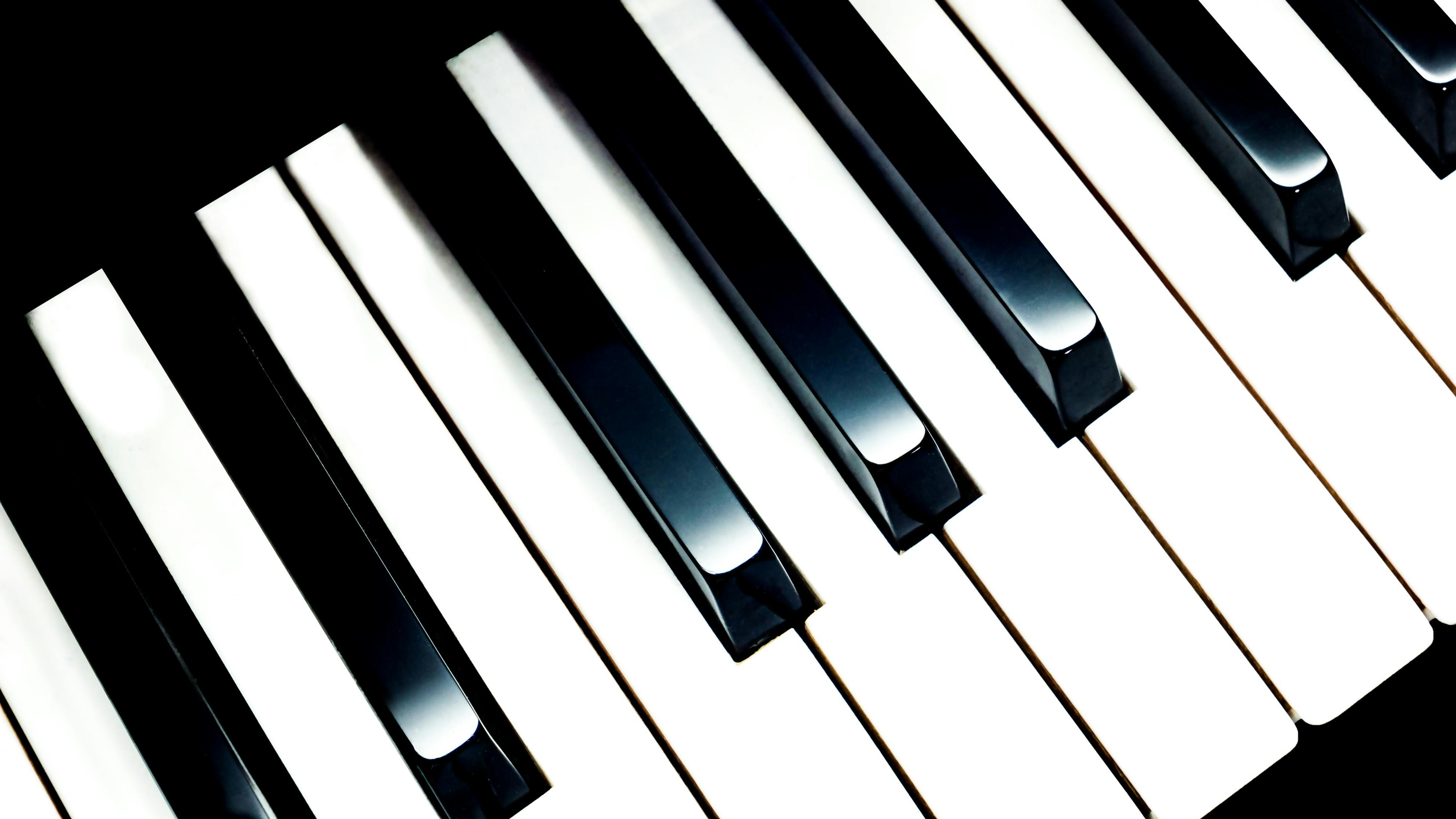 keys on a piano
