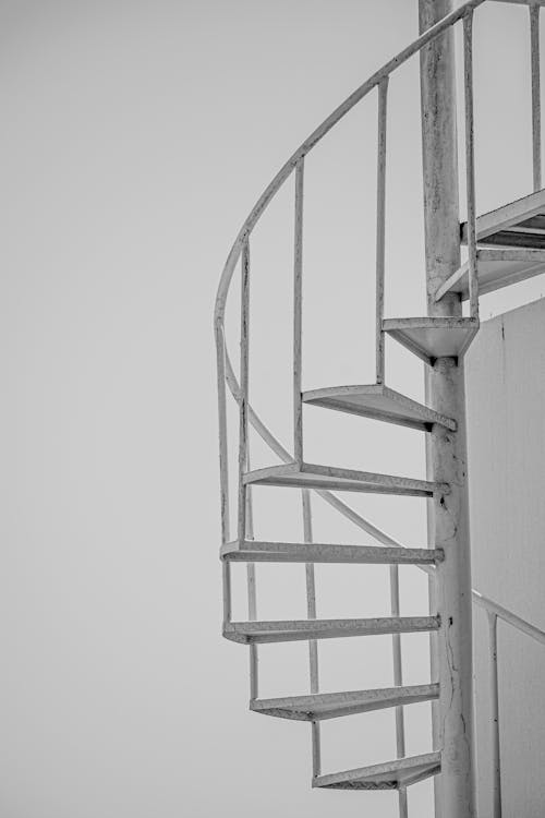 Spiral Steep Staircase