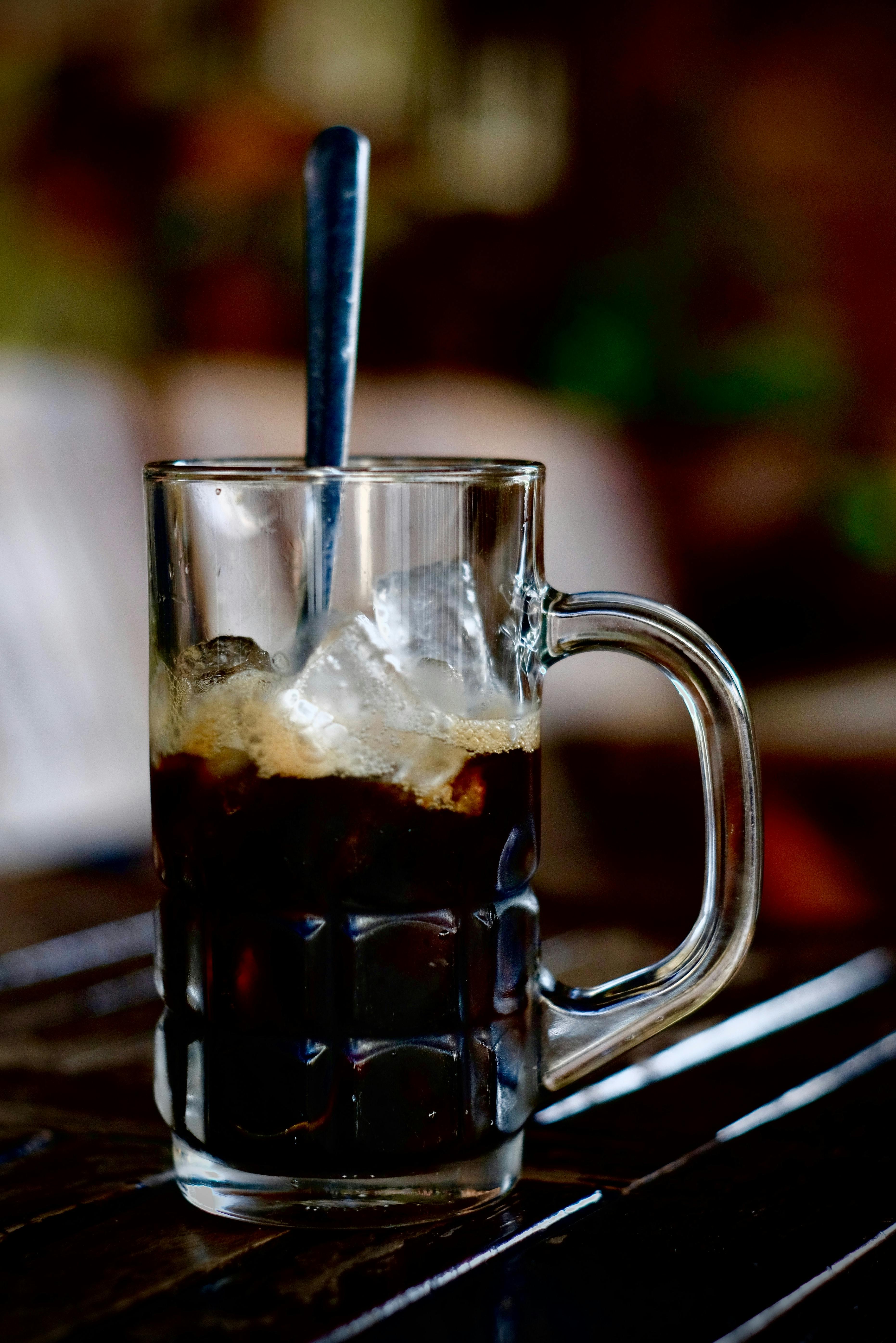 Glasses of iced coffee – License Images – 12375175 ❘ StockFood