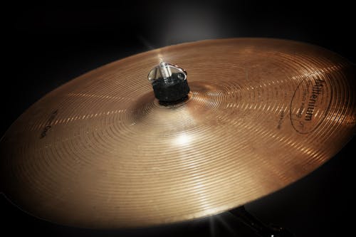 2573: Free Gold Cymbals Stock Photo