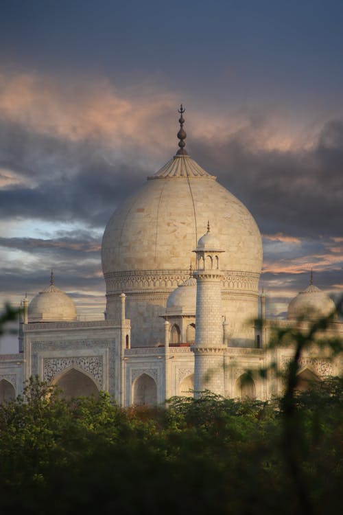 Taj Mahal at Sunset 