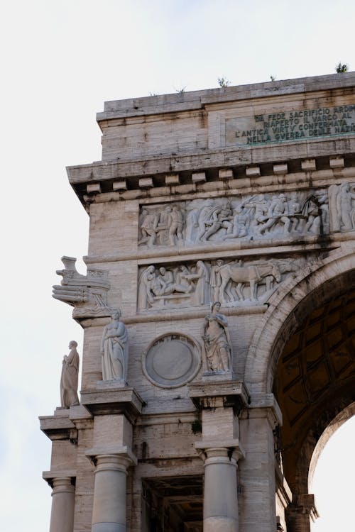 Imagine de stoc gratuită din a închide, arc memorial, arco della vittoria