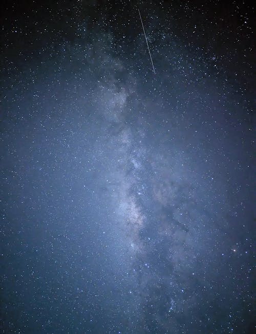 垂直拍攝, 夜空, 天文學 的 免費圖庫相片