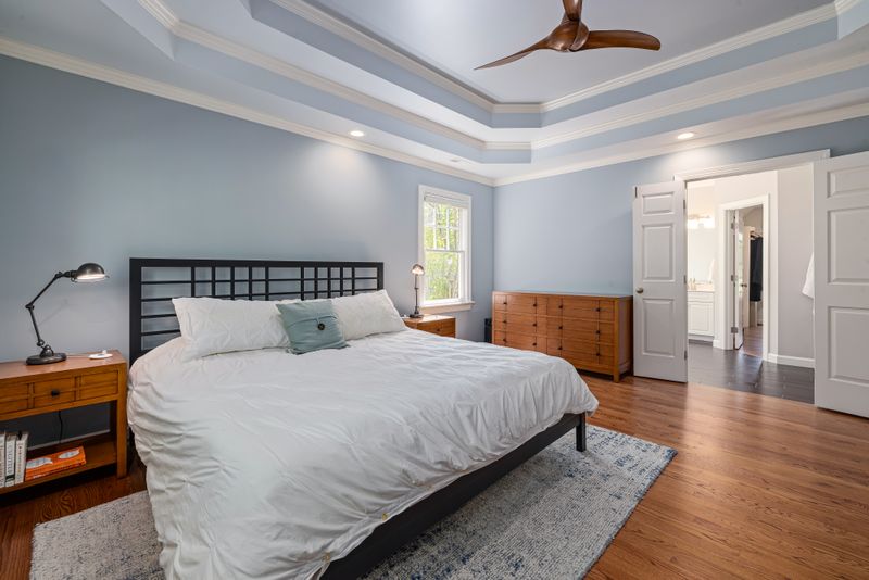 Tray Ceiling with Recessed Cove Lighting