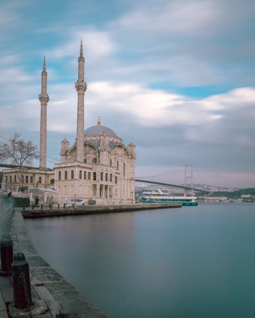 Mosque in Ortakoy in Istanbul