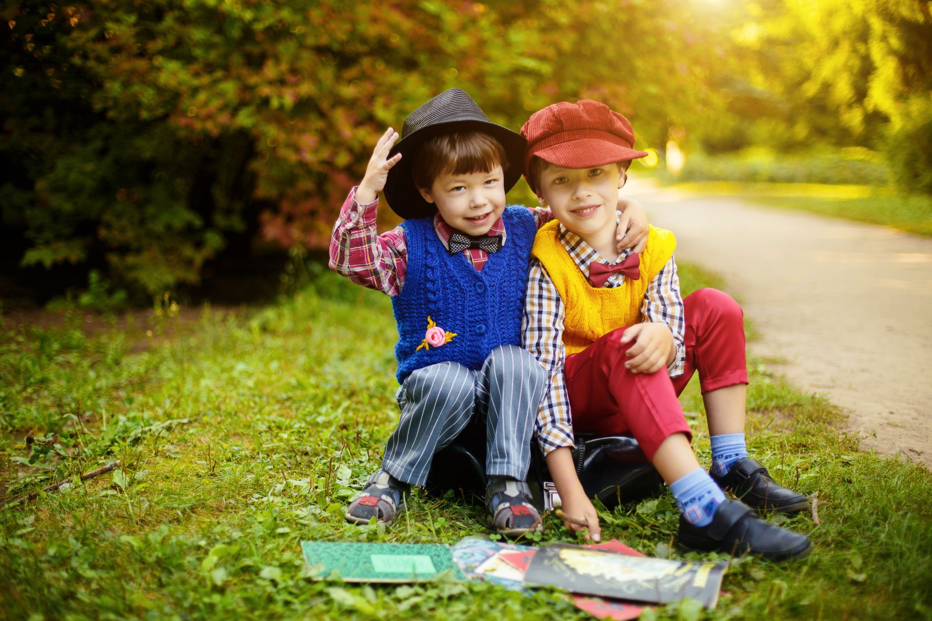 Balades en forêt en famille