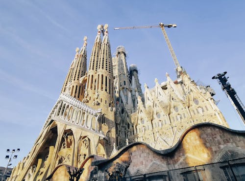 Low Angle View of a Cathedral 