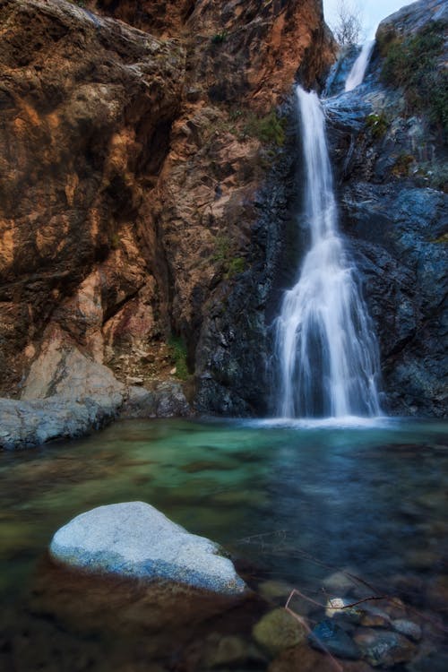 Free Photo of Waterfalls During Daytime Stock Photo