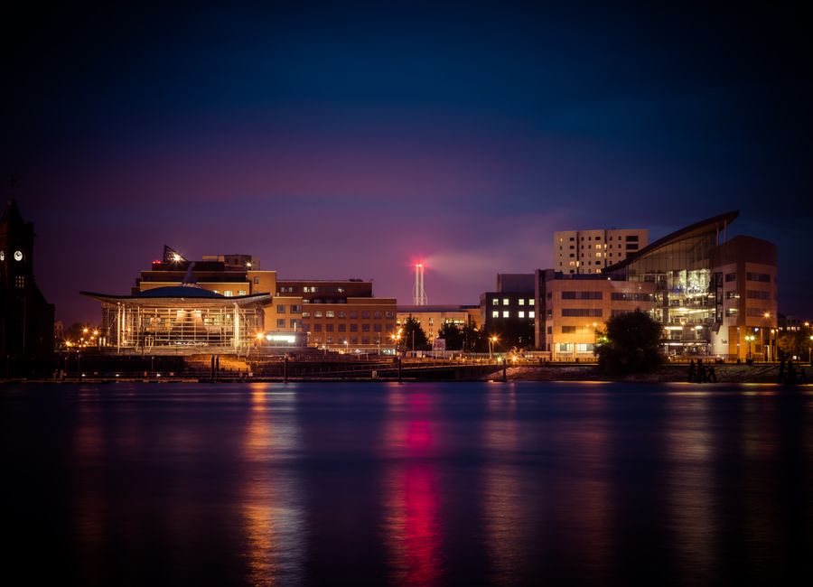 Cardiff, United Kingdom — streets and everyday scenes · stay connected with a Cardiff eSIM from My Holiday SIM