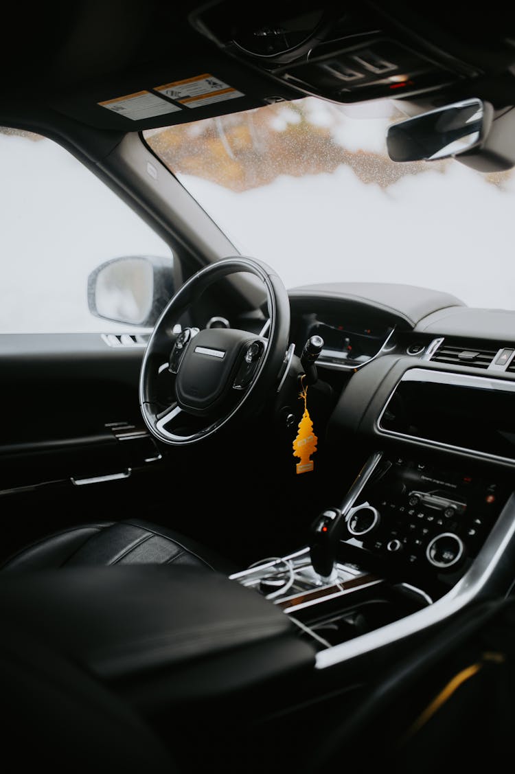 Black Salon Of Modern Car