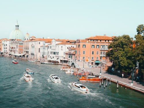 Kostenloses Stock Foto zu boote, canal grande, ferien