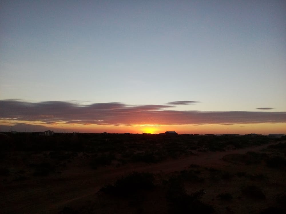 Cloudy Sky during Sunset