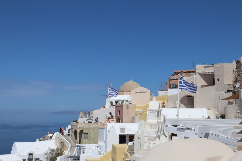 Santorini y las islas griegas en Santorini
