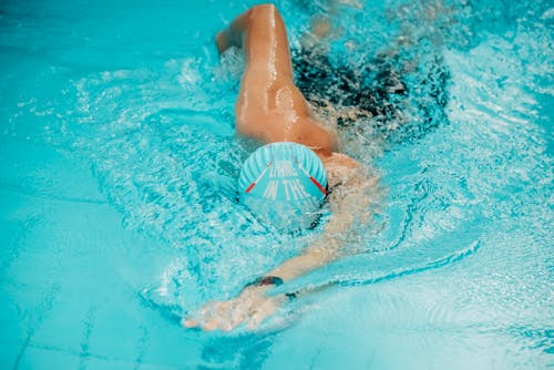 Swimmer in Pool