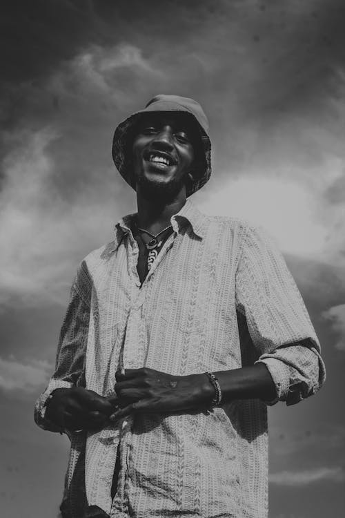 Free stock photo of african man, happy