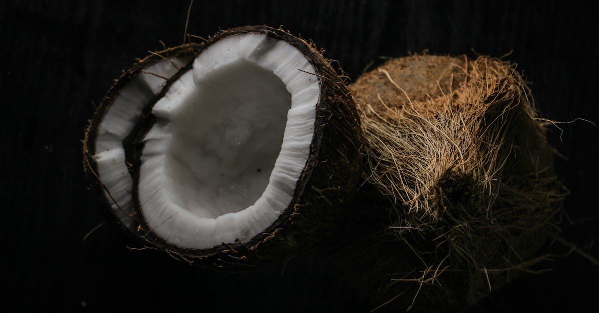 Opened Coconut