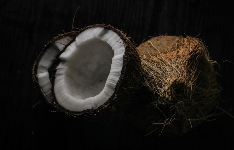 Husked coconuts cleaned and sorted for export from Tamil Nadu