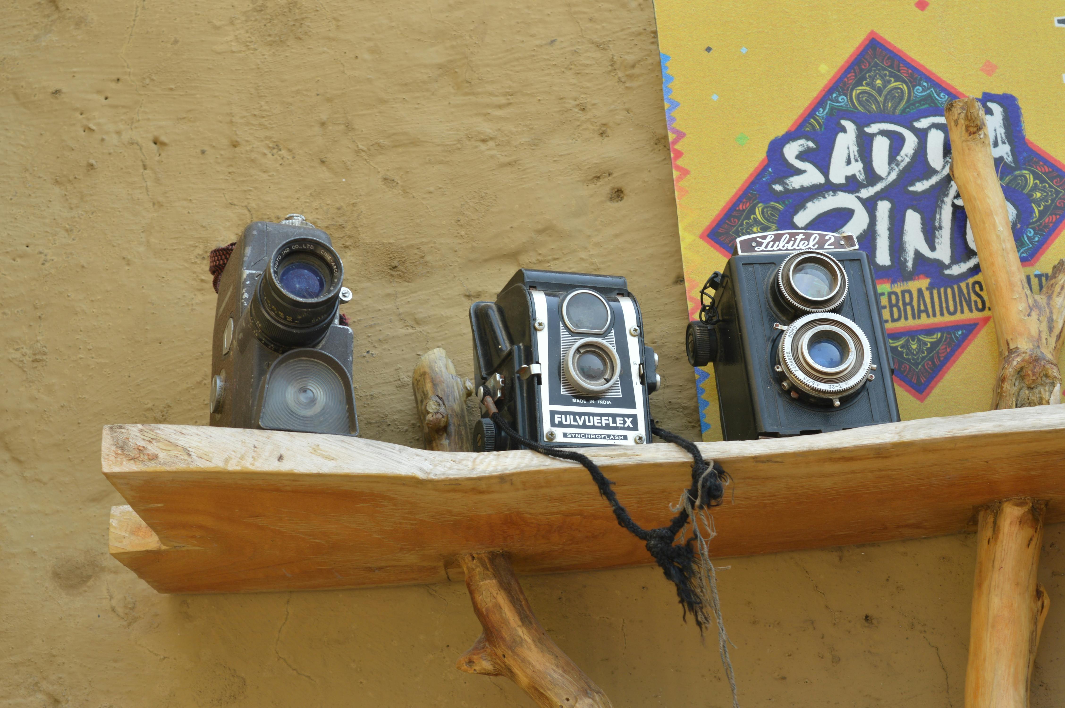 Free stock photo of analog camera, camera, cameras