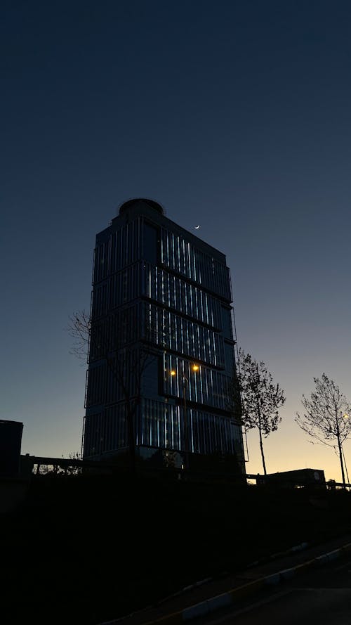 Office Building at Dusk