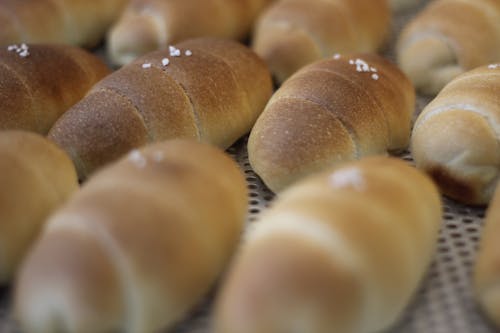 Free A Close-up of Homemade Rolls Stock Photo