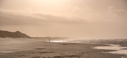 Photos gratuites de coucher de soleil, dunes, dunes de sable