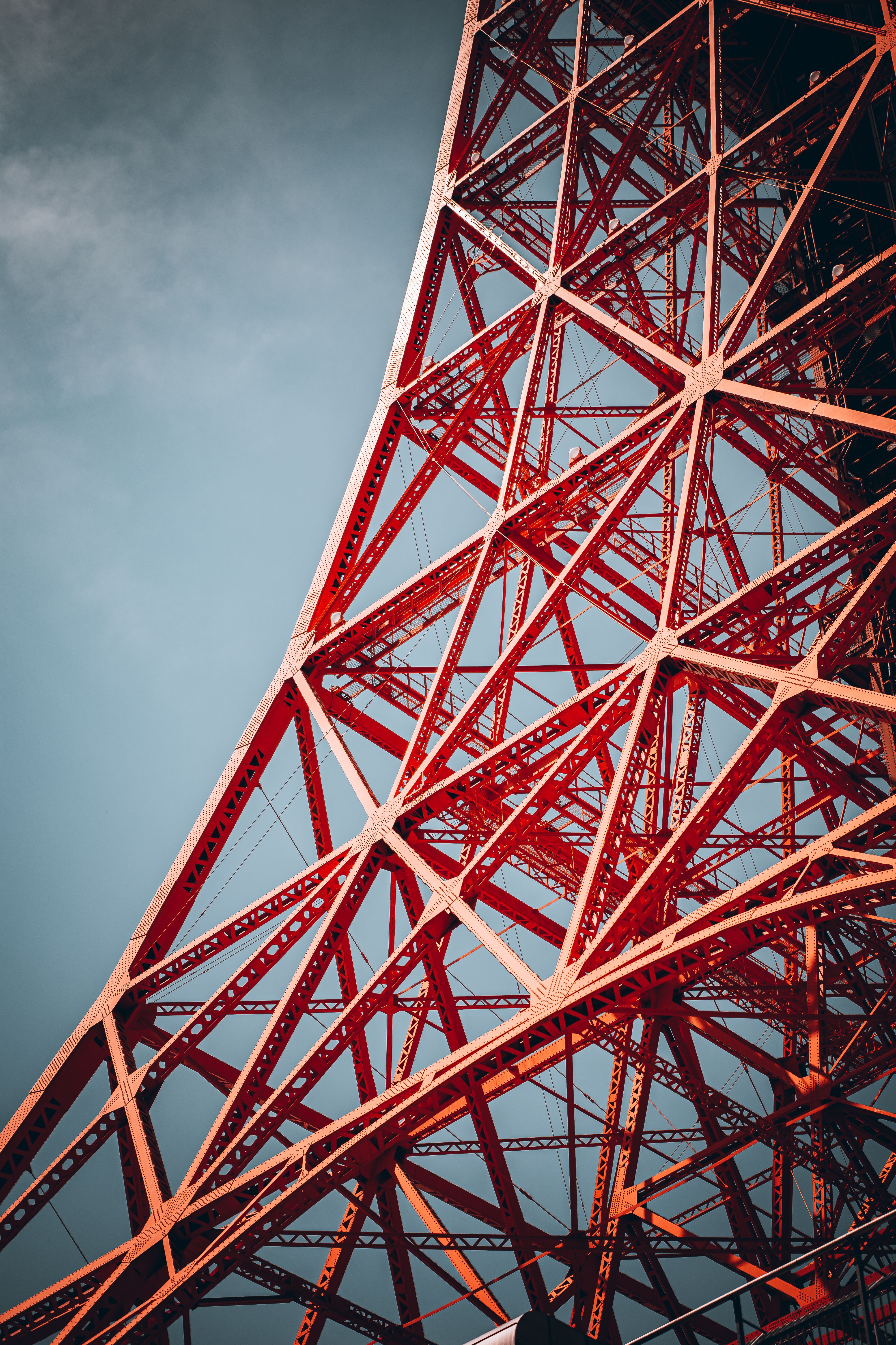 Low-angle Photography of Transmission Tower · Free Stock Photo