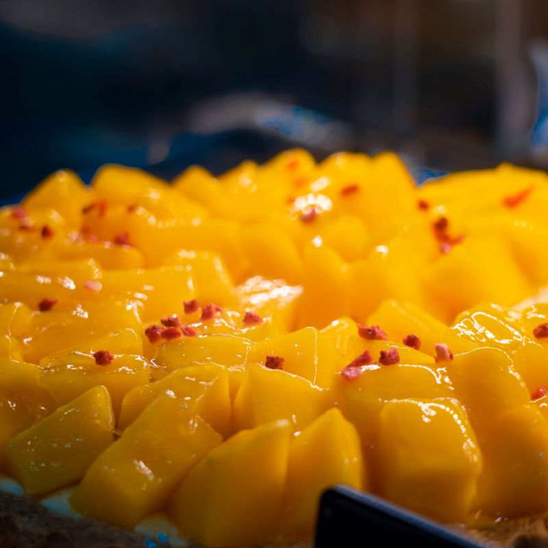 Quick Mango Lassi Cream Tart
