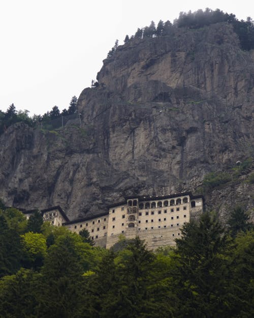 View of the Sumela Monastery