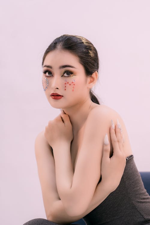 Gratis lagerfoto af ædelsten, ansigt, asiatisk kvinde