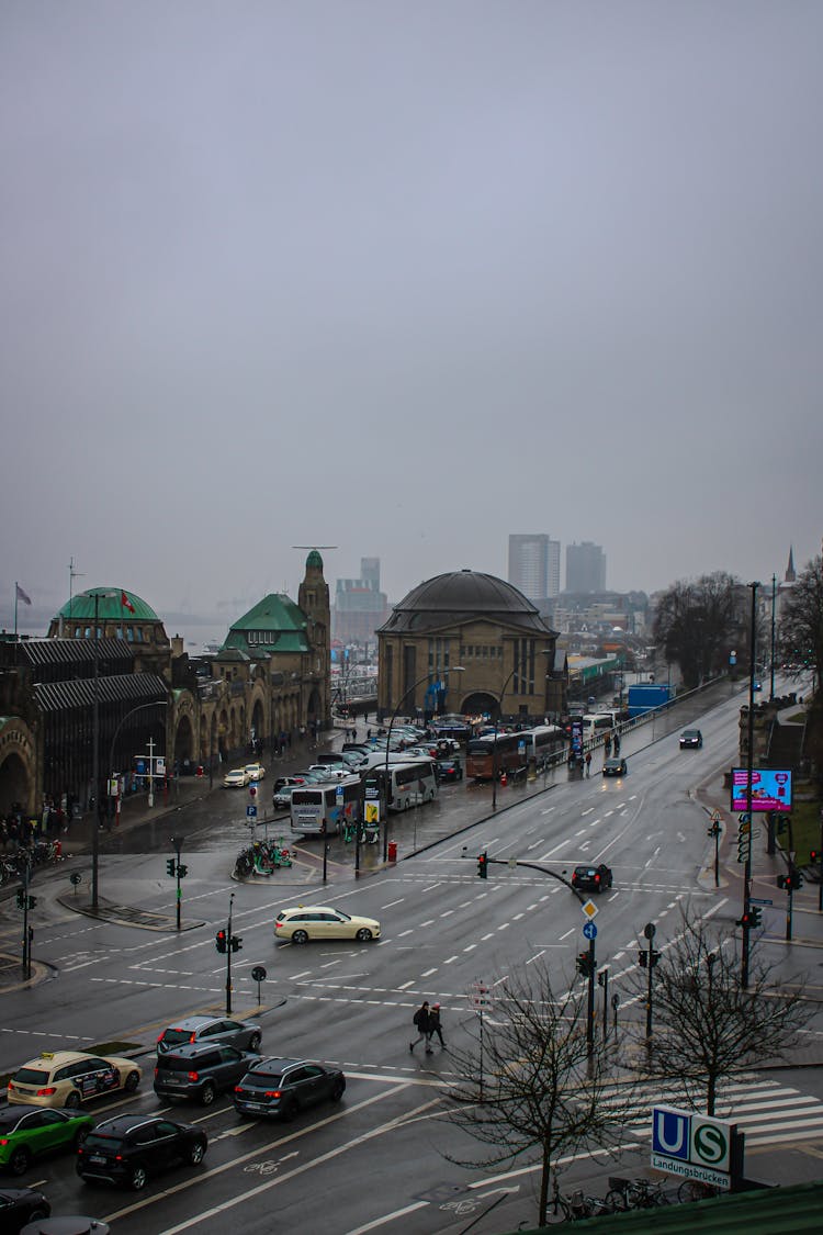 Cityscape Of Hamburg, Germany