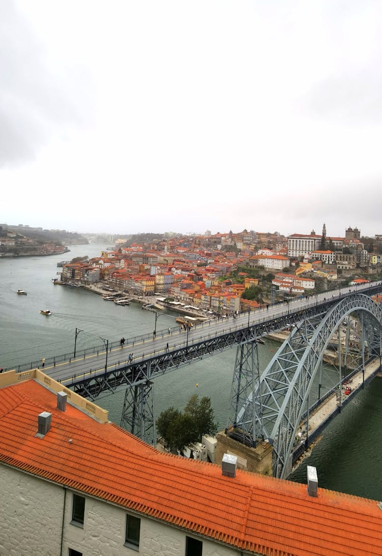 Photo Of The Luis I Bridge In Porto, Portugal