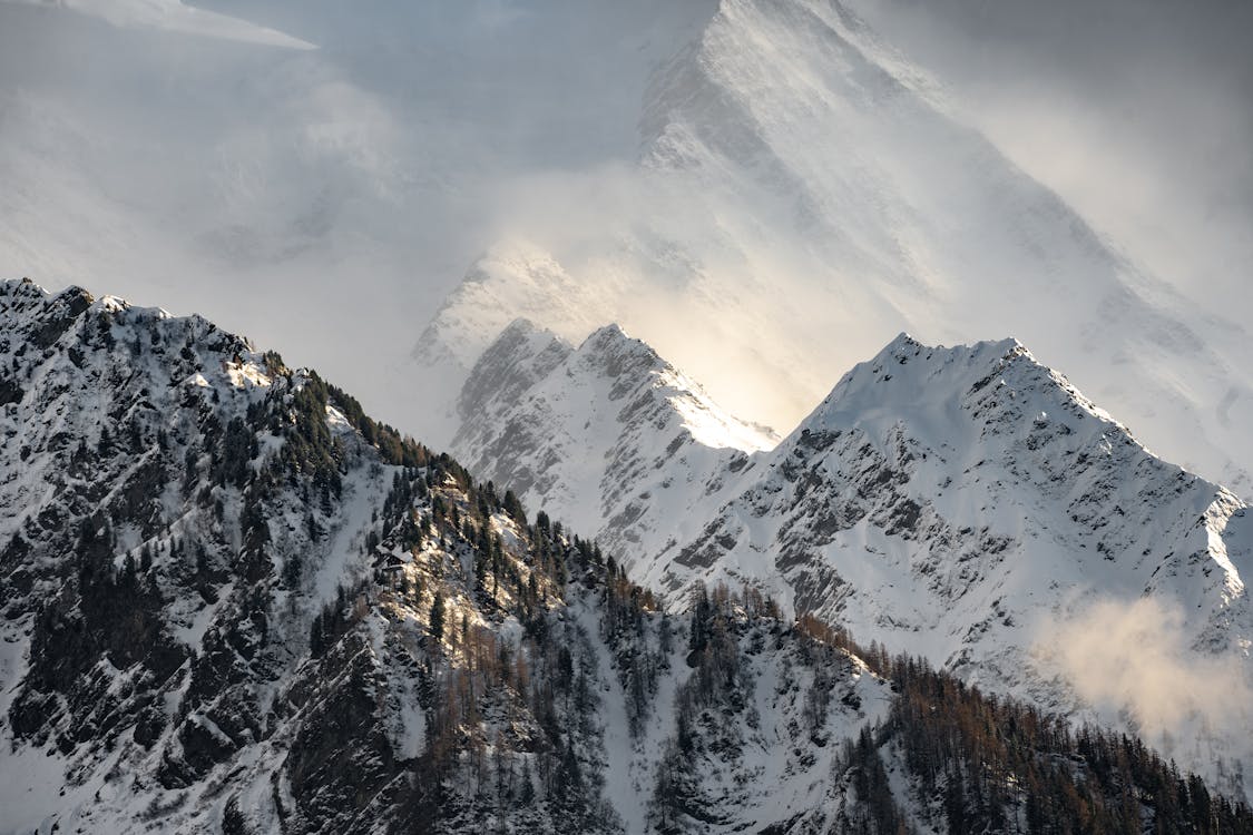 Gratis lagerfoto af baggrund, bjerge, forkølelse