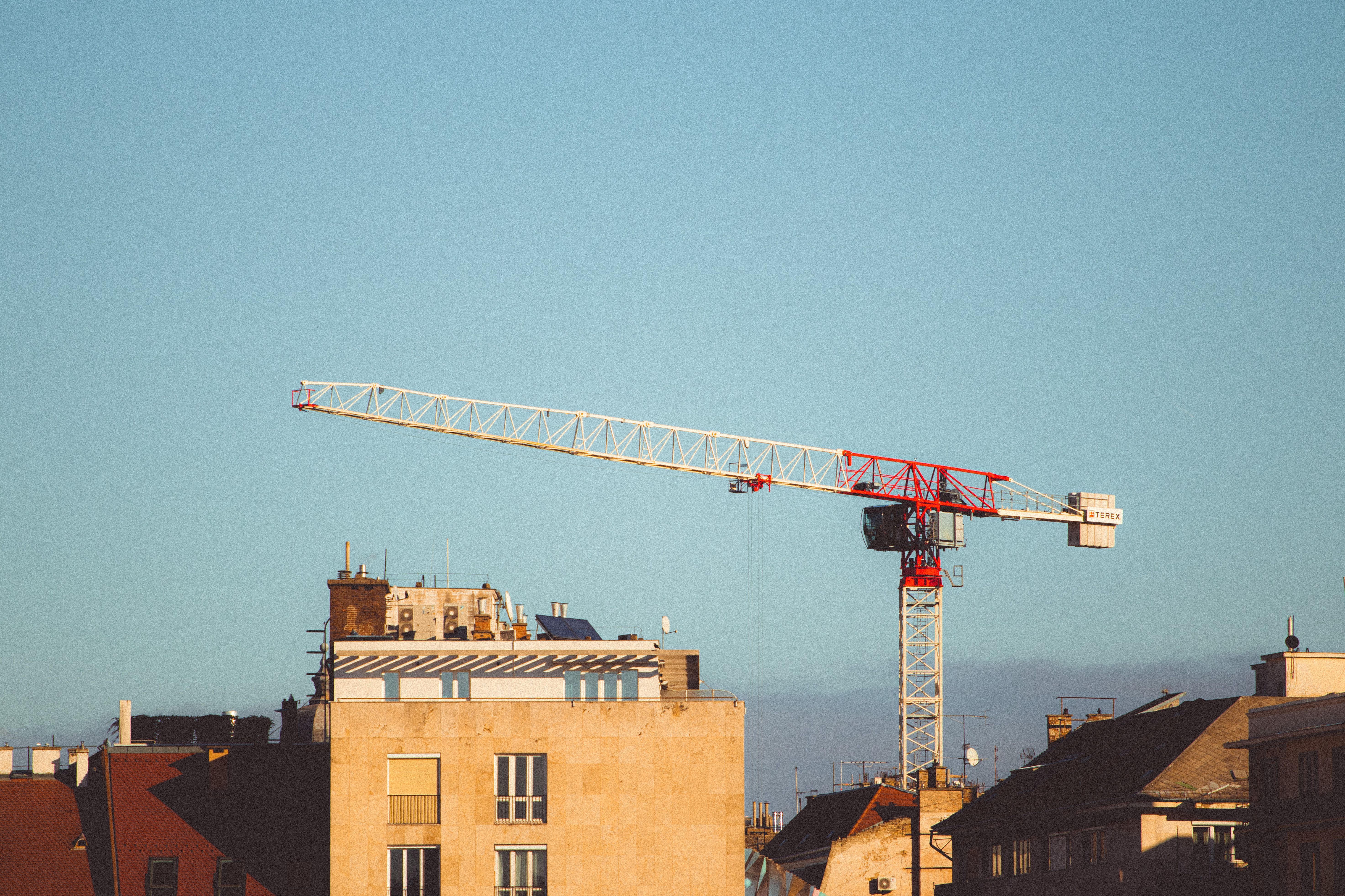 Condo construction cranes in Toronto adding new rental supply to the GTA