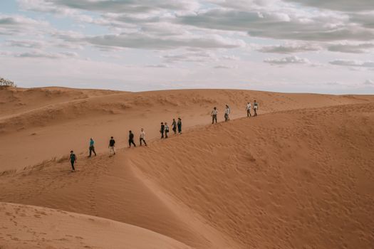 desert hiking