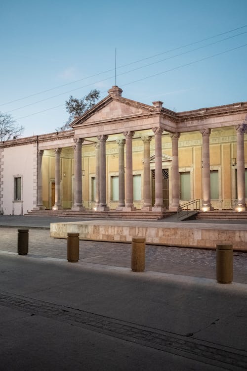 Facade of a Neoclassical Building