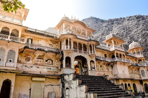 Foto profissional grátis de aparência, arquitetura mughal, fachadas