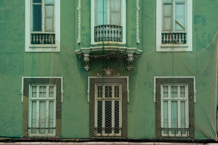 Old Tenement During Restoration