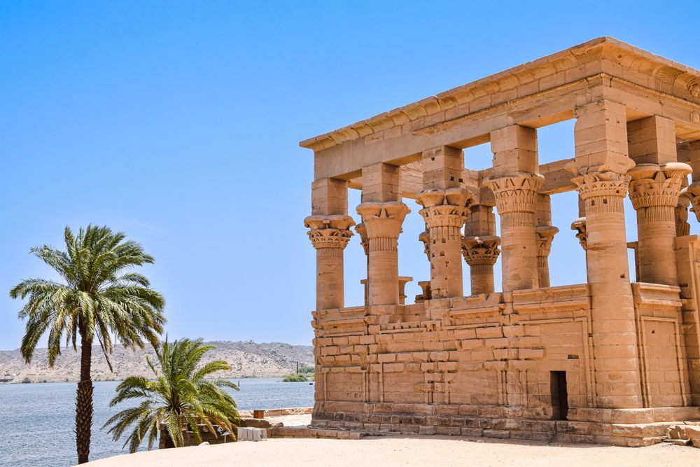 Templo de Kom Ombo junto al Nilo, Egipto