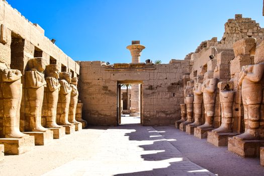 Luxor Temple at sunset — Luxor